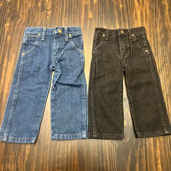 Wrangler Boys Jeans Size 2T Slim - Picture 2 of 4